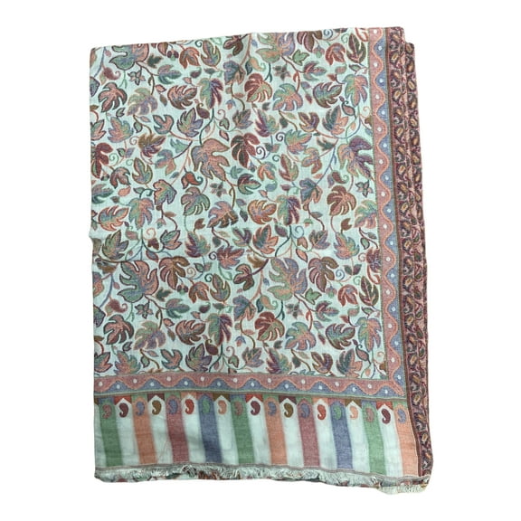 Tibetan Jasmine Women's Modal scarves with Elegant Floral Weaving Summer Spring Accessory Perfect for Outdoor Events Casual Events