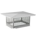 thumbnail image 1 of VEVOR Capuchon de Cheminée, 13 Pouces x 17 Pouces Capuchons de Cheminée, Couvercle de Cheminée en Acier Inoxydable 304, Pare-Étincelles Métallique Réglable avec Vis à Boulons, Couvercle de Cheminée en Maille pour Cheminée en Argile Existante Extérieure, 1 of 9