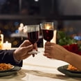 thumbnail image 3 of MATANA 48 Verres à Vin en Plastique Transparent avec Tige 6oz Sans BPA Réutilisables (Ensemble de 48), 3 of 6