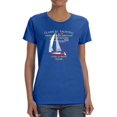 thumbnail image 1 of Classic And Vintage Sailing Shaped T-Shirt Women -Image by Shutterstock, Female Medium, 1 of 4
