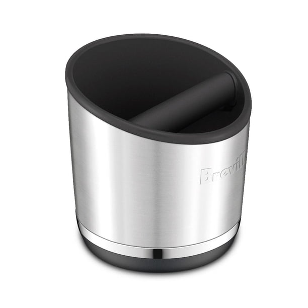Espresso Accessory Breville Knock Box 20 de acero inoxidable cepillado