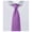 Purple, variant on Woven Subtle Mini Squares Extra Long Neck Tie for Big and Tall Men - Black