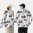 thumbnail image 6 of Fotbe Cool Chicken Men's Women's UPF 50+ Sun Protection Jacket Hooded Cooling Shirt with Pockets Hiking Outdoor Performance-X-Large, 6 of 9