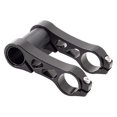 thumbnail image 3 of Extensor de manillar de bicicleta de aleación de aluminio con soporte de doble abrazadera. negro, 3 of 8