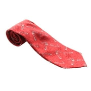 Calvin Klein Mens Red Hot Story Tie Os