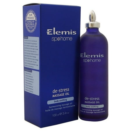Elemis Spa Home De-Stress Massage Oil, 3.4 Oz (Best Massage Oil For Erectile Dysfunction)