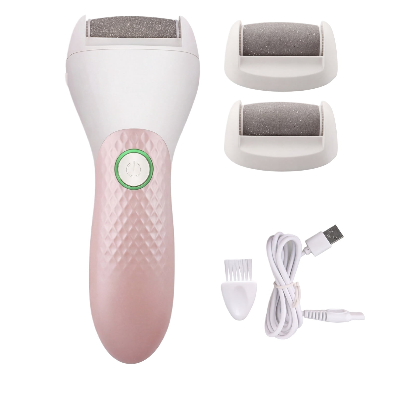 Electric Foot Callus Remover – Rechargeable Pedicure Tool for Dead Skin Removal, Professional At-Home Foot File with Extra Coarse Roller Head
