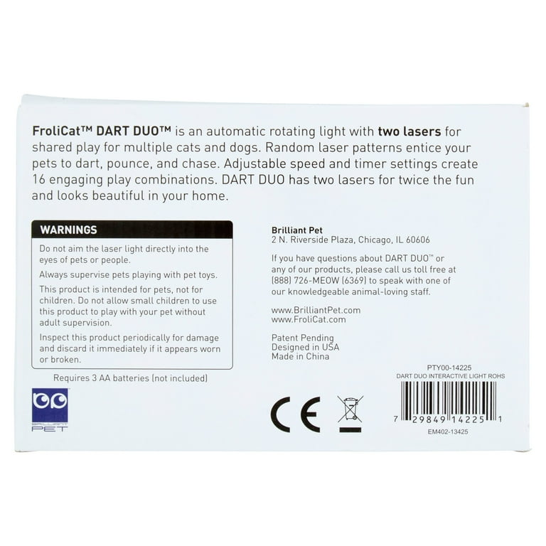 Frolicat dart duo outlet