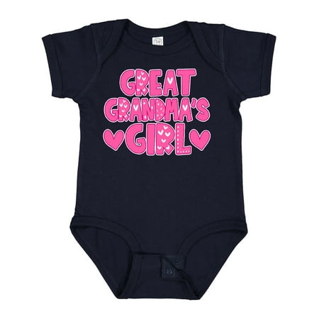 

Inktastic Great Grandma s Girl Granddaughter Gift Gift Baby Girl Bodysuit