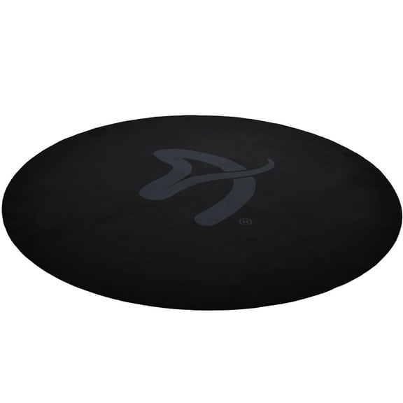 Arozzi Gaming and Office Chair Floor Pad with Anti-Slip Rubberized Grip for Noise-Dampening Comfort and Floor Protection - Black & Grey