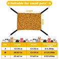 thumbnail image 4 of Hamaca Colgante para Gatos Jetec Reversible Suave y Transpirable 2 piezas, 4 of 7