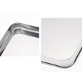 thumbnail image 3 of HLONK Plateau de Cuisson en Acier Inoxydable 10 Pouces Rectangulaire pour Riz et Nouilles pour Maison restaurant, 3 of 6