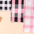 thumbnail image 6 of mgoYE Pajama Pants for Gir'ls 3 Pack Long Sleep Plaid Pants Soft Lounge Pj Bottoms with Pockets(Pink,11Y-12Y), 6 of 6