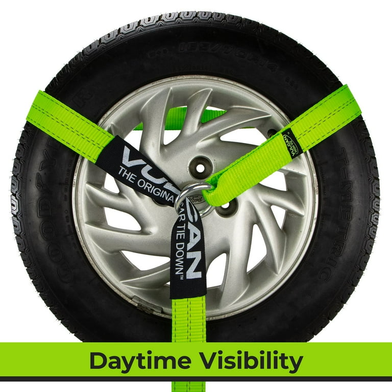 Vulcan car tie down with chain anchors lasso style 2 inch sale x 96 inch
