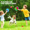 thumbnail image 2 of Juego de lanzar y atrapar la pelota WATUDOU para niños con 2 palas, 2 of 7
