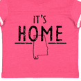 thumbnail image 4 of Inktastic It's Home Alabama State Outline Distressed Text Boys or Girls Toddler T-Shirt, 4 of 5