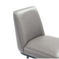 thumbnail image 5 of Manhattan Comfort Serena Upholstered Barstool with Steel Base in Gray, 5 of 11
