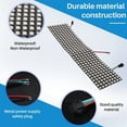 thumbnail image 4 of WS2812 Led Programmable Light Individually Addressable Flexible for Video Display, DC5V (8x32), 4 of 9