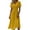 Yellow, variant on Tqcoqu Women's Cocktail 2026 Trendy Dresses,Formal Wedding Guest Modest Church Vintage Tea Party Midi Evening V Neck Shirts Sundress,Black Women's S-XXXL