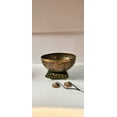 thumbnail image 5 of 12 inch Pure Hand carved Full Mantra Bowl In Antique Polish Tibetan Singing Bowl, 5 of 5