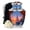 Yacht, variant on YATHABI Yacht Urn for Memorial Ash - Blue Urns for Human Ashes Adult Male - Moon Mini Urn for Ashes Adult Male - Miniature Urns for Funeral Burial - 3 Inch