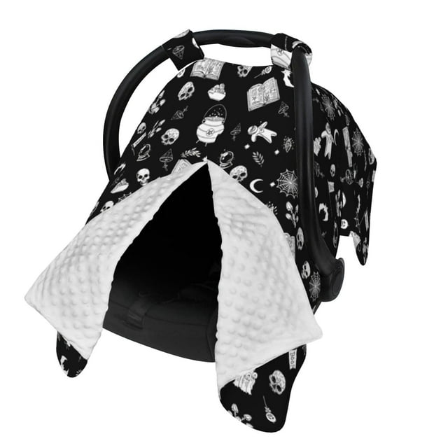 Capota para Silla de Auto de Bebé Yobvec Goth para Lactancia 100x70cm