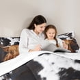thumbnail image 5 of Castle Fairy Highland Cattle 2pcs Bedding Comforter Set for Teenagers,Cow Print Twin Comforter Sets,Farmhouse Animal Breathable Bedding Set,Luxury Bedroom Decor, 5 of 8