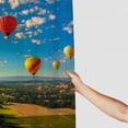 thumbnail image 3 of Orinice Balloons Bathroom Decor Set with Hooks, Colorful Luxurious Graphic Print Polyester Fabric Shower Curtain Set, Waterproof and Easy to Install 60x72, 3 of 7