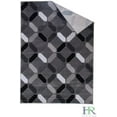 thumbnail image 5 of Modern Contemporary Livingroom Grey Silver Black Dimond Pattern Area Rug Geometric Design, 5 of 10