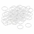 thumbnail image 4 of Anillos para el cabello Salvador Tipo 6 100 piezas De plata, 4 of 9