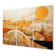 thumbnail image 2 of Designart "modern Canyon Mirage" Modern Metal Wall Décor Set, 2 of 5