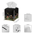 thumbnail image 5 of ZUXONGSY Mushroom Square Tissue Box Cover Moon 2 Packs Modern PU Leather Tissue Box Holder Easy to Clean Tissue Box Cover Case Waterproof Square Tissue Box Organizer Kitchen Decor, 5 of 7