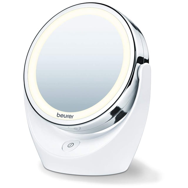 Espejo cosmético LED inalámbrico Beurer BS49 con aumento de 5 aumentos