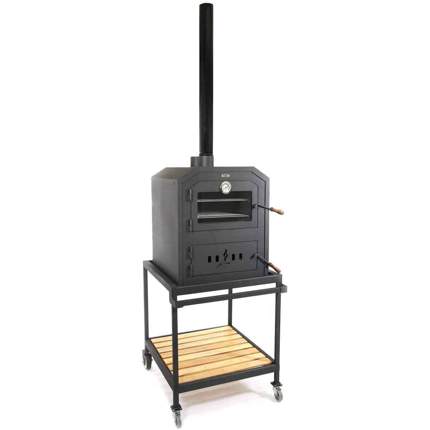 Nuke Authentic Wood Fired Freestanding Versatile Outdoor Cooking Oven