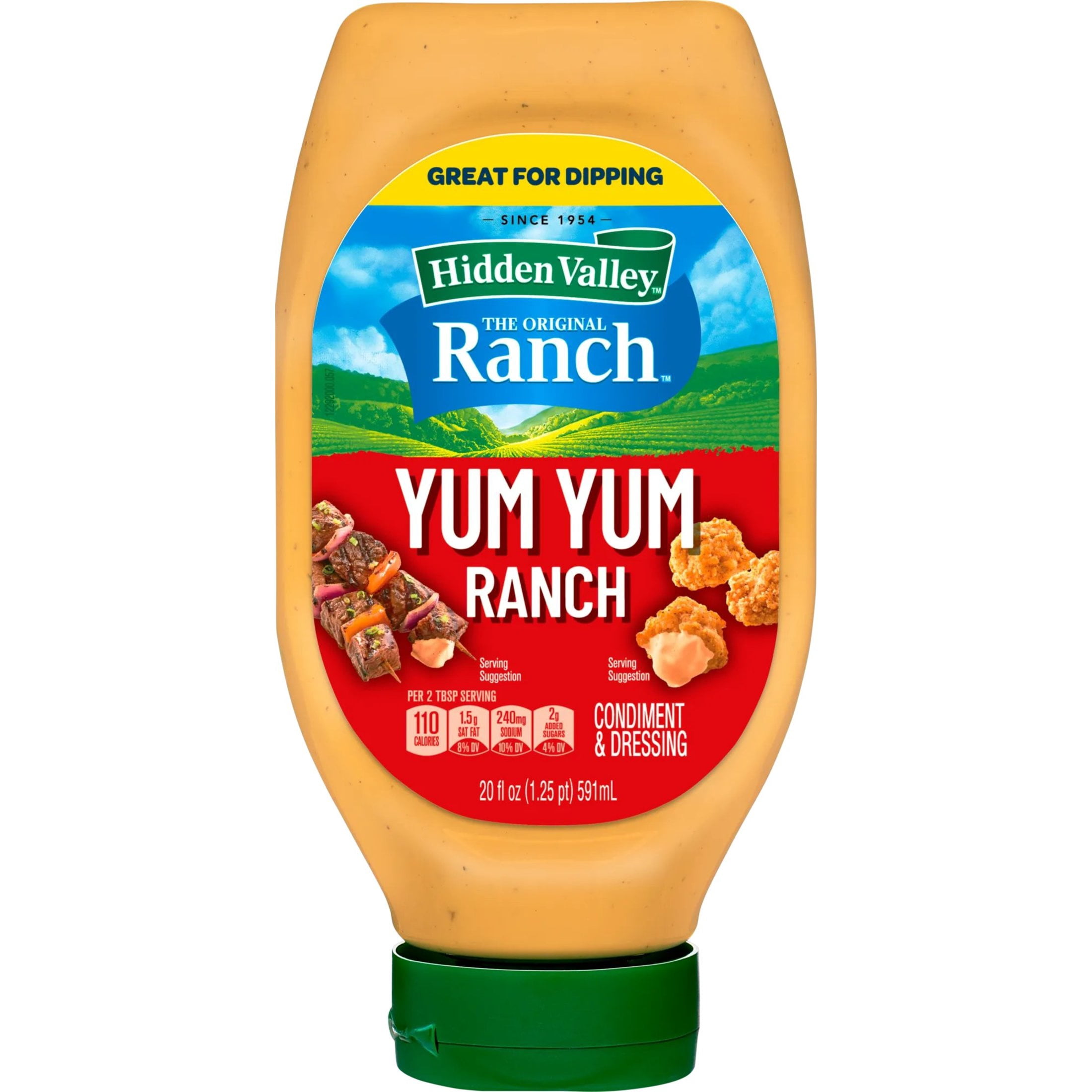 Hidden Valley Yum Yum Ranch Condiment and Dressing, 20 fl oz