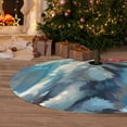 thumbnail image 6 of Rateoe Cloud Sunshine Puppy Print Christmas Tree Skirt 30" for Xmas Holiday New Year Party Circle Tree Mat Ornaments Decoration, 6 of 7