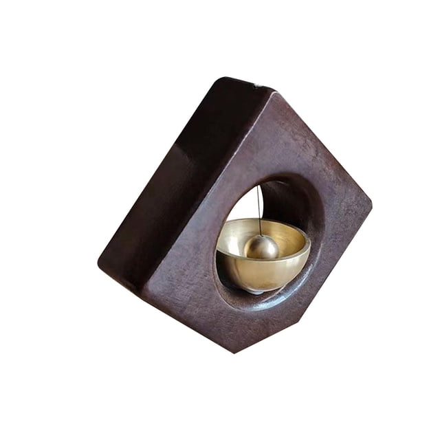Campana de Entrada Macarena Estilo Japonés Colgante Marron Oscuro
