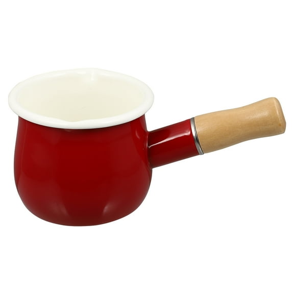 WSTEER 1 Pc Japanese-style Enamel Milk Pot Noodle Pot Dessert Pot Food Cooking Tool