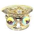 thumbnail image 4 of RAVE Captain Style Luxury Rhinestone Sequin Sparkly Concert Hat for Music Festivals, 4 of 5