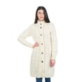 thumbnail image 3 of Aran Cable Signature Coat, 3 of 6