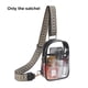 thumbnail image 5 of Bolsa transparente reutilizable Yuarrent para mujer con correas cómodas bolsa transparente para Ropa deportiva Zapatos negro, 5 of 6