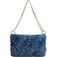thumbnail image 1 of LHSHID Denim Hobo Bags Women Cute Underarm Shoulder Bag Crossbody Purse Y2k Satchels Trendy Tote Handbag Evening Clutch Purse, 1 of 6