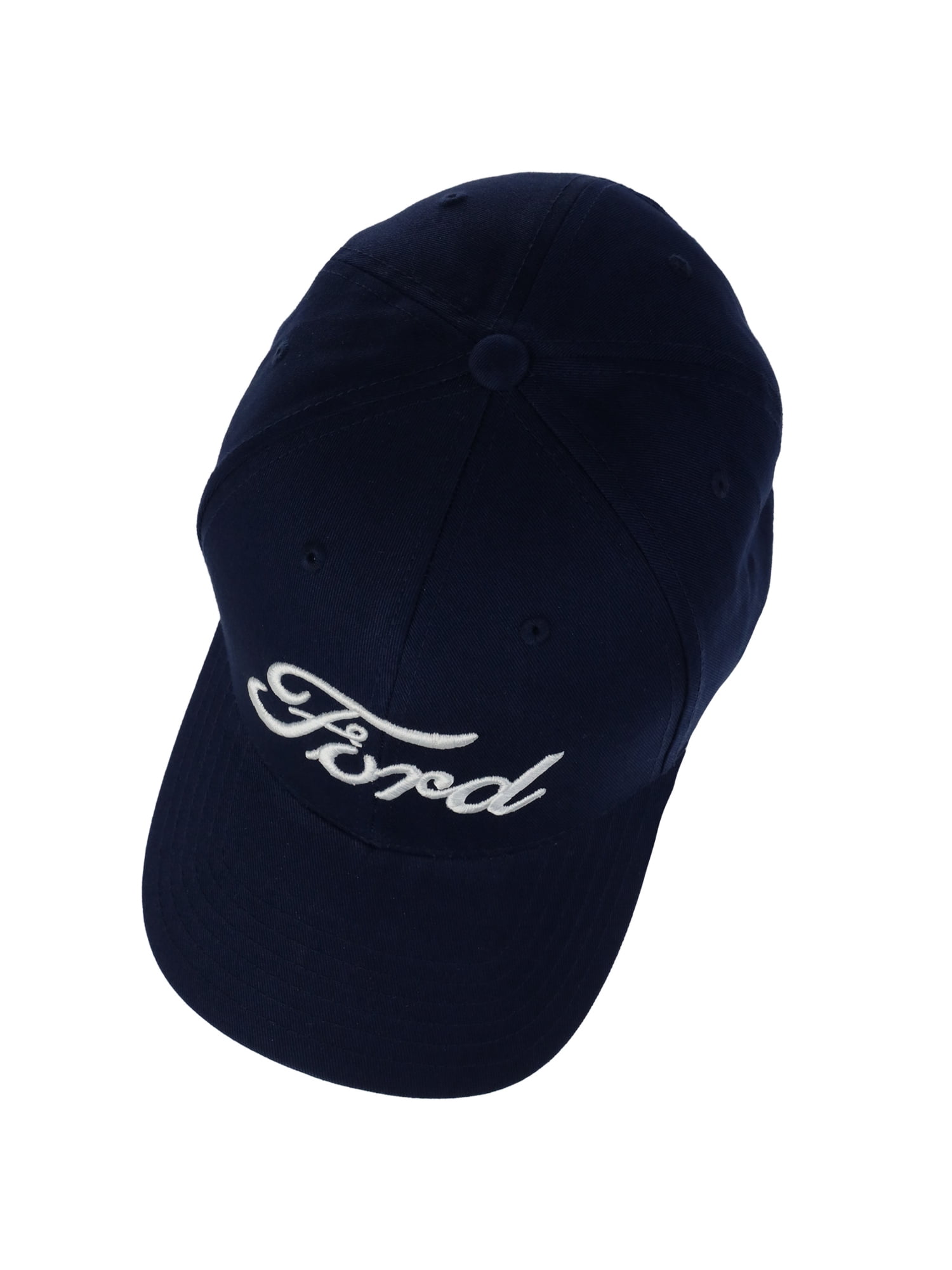 Ford Men's 3D Embroidered Logo Trucker Hat, Navy, One Size