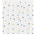 thumbnail image 2 of Ambesonne Modern Shower Curtain, Geometric Polka Dot Pattern, 69"Wx84"L, Pale Almond, 2 of 4