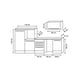 thumbnail image 5 of Cocina integral DOMORE  Petunia Blanco, 5 of 8