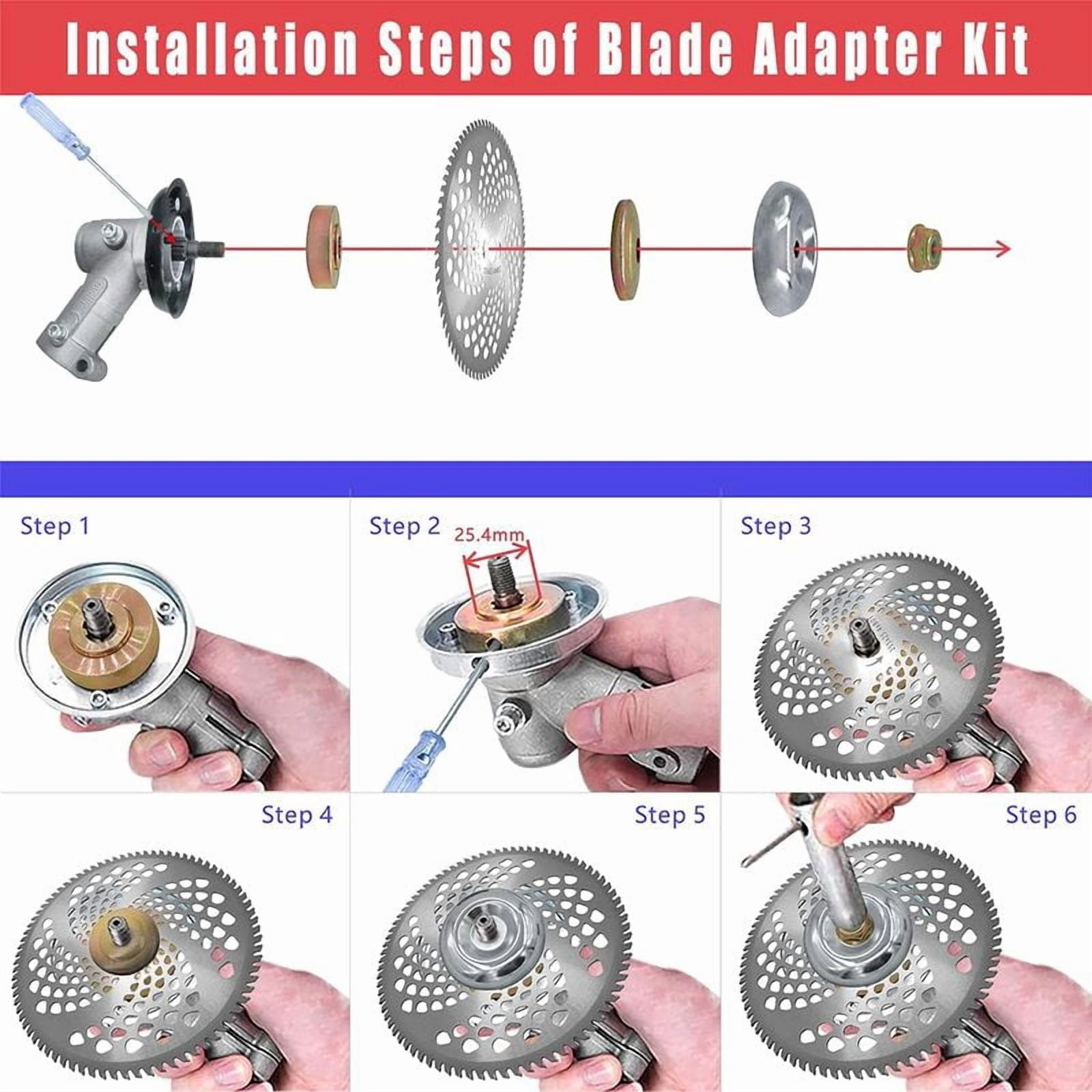 1PC Lawn Mower Weed Trimmer Blade Head 40/60/80 Teeth Wood Mower Disc for Brush Cutter Trimmer Garden Weed Mower Parts