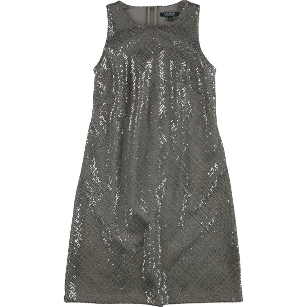 Ralph Lauren - Vestido de vaina para mujer, color beige, 2