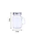 thumbnail image 3 of Efavormart 12 Jars 4oz Clear Rustic Bridal Wedding Mason Jars with Handles For Candy Buffet Event Decor, 3 of 11