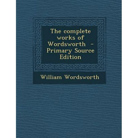 wordsworth complete works