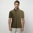 thumbnail image 2 of Yindaity Mens Polo Shirts Short Sleeve Regular Fit Fashion Designed Shirt AG,2XL, 2 of 4